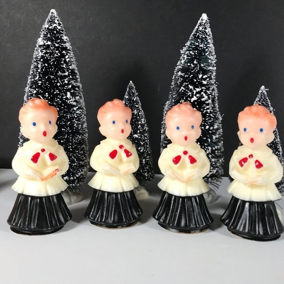 Holiday 1 Single Vintage Gurley Choir Boy Christmas Candle 5 Mcm